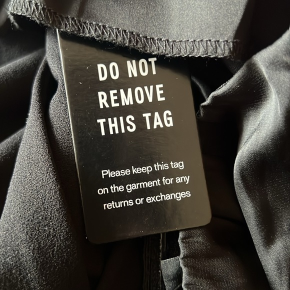 Satin Tie Halter Cowl Neck Wide Leg Jumpsuit - Picture 9 of 11